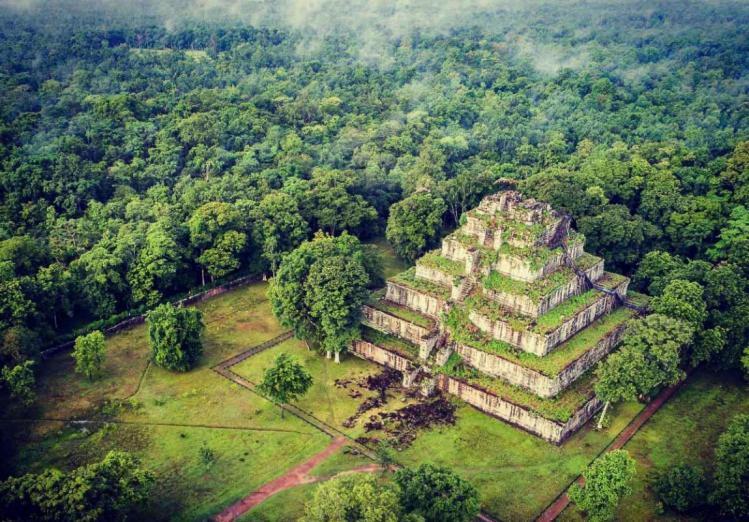 Koh Ker Hotel And Restaurant Phumi Moreal エクステリア 写真